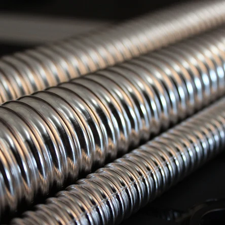 Гофрированные дымоходы